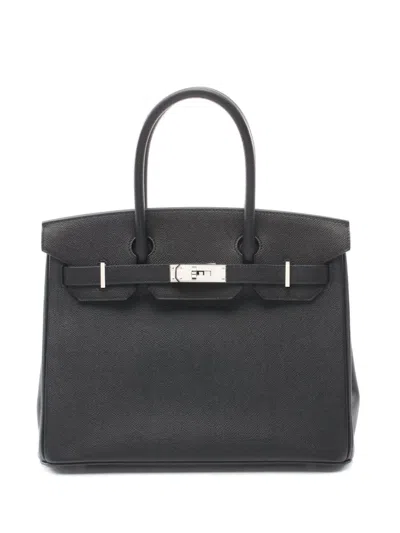 Pre-owned Hermes 2024 Birkin 30 Handbag In Black