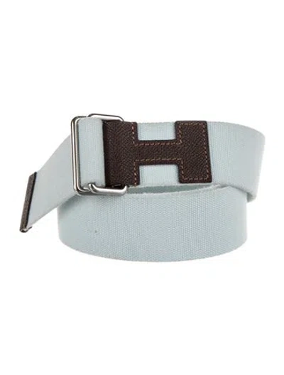 Pre-owned Hermes 2024 Canvas Nomade Belt Kit In Multi