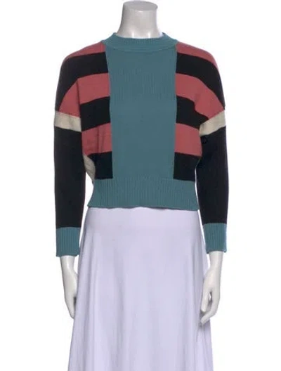 Pre-owned Hermes 2024 Cashmere Sweater In Blue