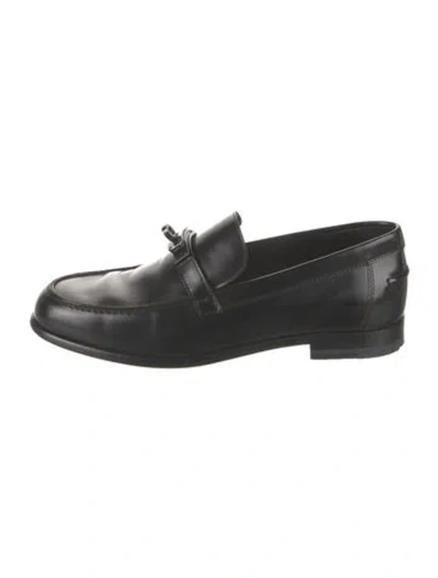 Pre-owned Hermes 2024 Destin Loafers In Black