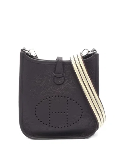 Pre-owned Hermes 2024 Evelyne Tpm Shoulder Bag In Brown