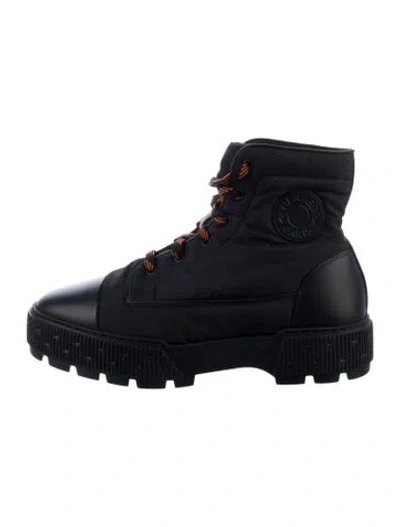 Pre-owned Hermes 2024 Fresh Combat Boots In Black