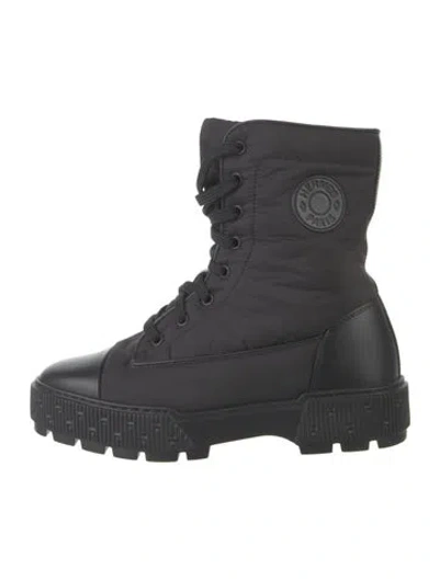 Pre-owned Hermes 2024 Fresh Combat Boots In Black