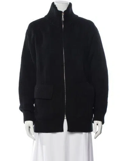 Pre-owned Hermes 2024 H Monogram Sweater In Black