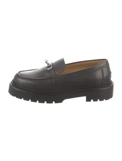 Pre-owned Hermes 2024 Icone Loafers In Black
