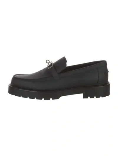 Pre-owned Hermes 2024 Icone Loafers In Black