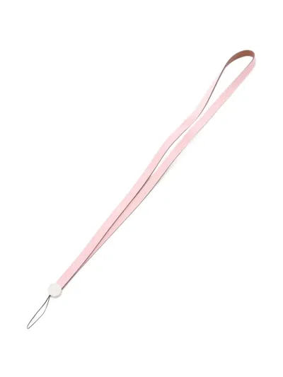 Pre-owned Hermes 2024 Ieather Strap In Pink