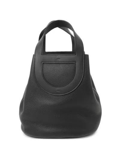 Pre-owned Hermes 2024 In The Loop 23 Tote Bag In Black