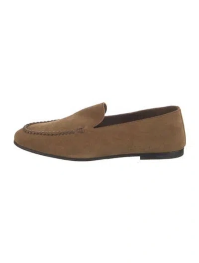 Pre-owned Hermes 2024 Ivo Slippers In Brown