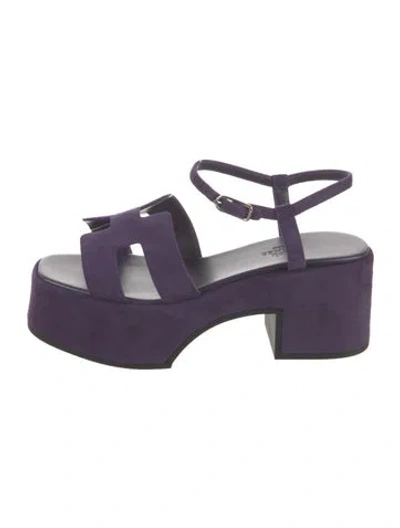 Pre-owned Hermes 2024 Jam 30 In Purple