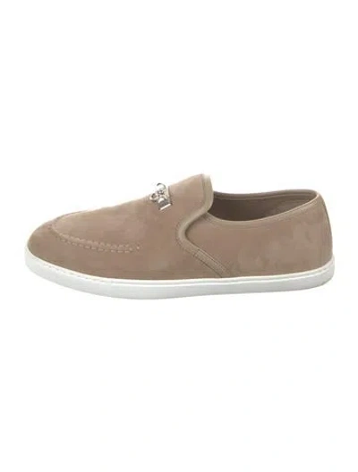 Pre-owned Hermes 2024 Jour Loafers In Neutrals