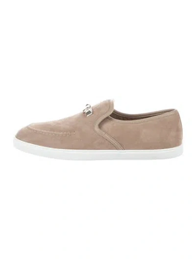 Pre-owned Hermes 2024 Jour Loafers In Pink
