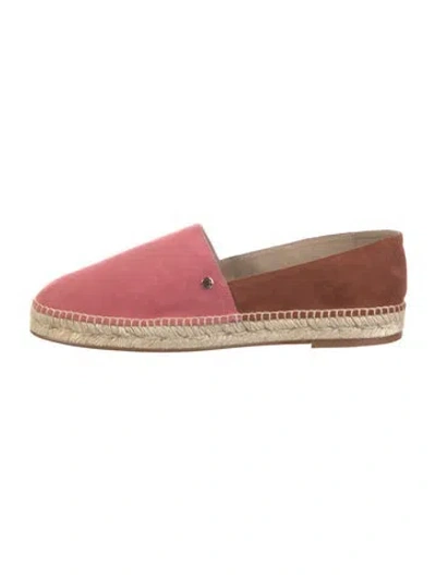 Pre-owned Hermes 2024 'joven' Espadrilles In Pink