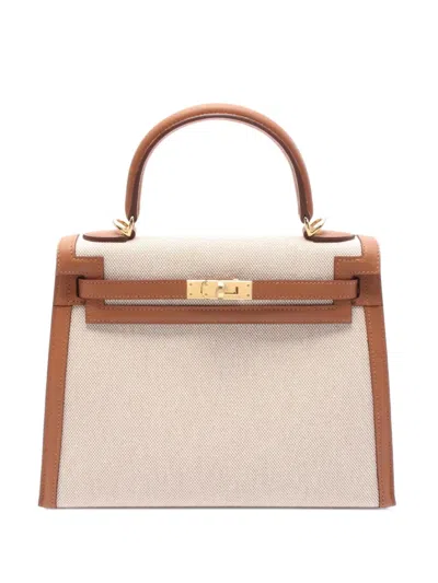 Pre-owned Hermes 2024 Kelly 25 Tote Bag