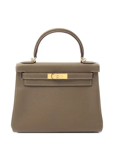 Pre-owned Hermes 2024 Kelly 28 Two-way Handbag