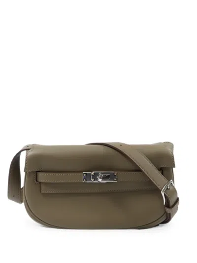 Pre-owned Hermes 2024 Kelly Moove Shoulder Bag In Neutrals