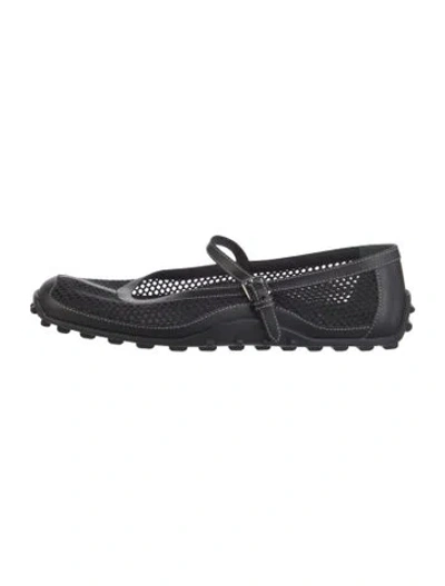 Pre-owned Hermes 2024 Kichu Mary Jane Flats In Black