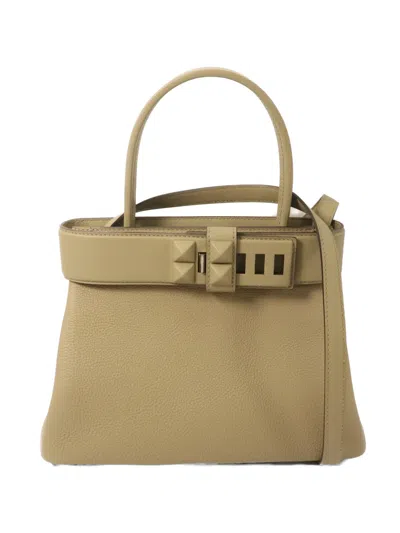 Pre-owned Hermes 2024 Medor Leather Shoulder Bag In Neutral