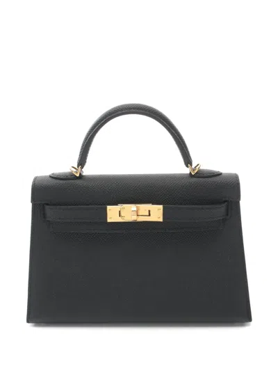 Pre-owned Hermes 2024 Mini Kelly Two-way Tote Bag