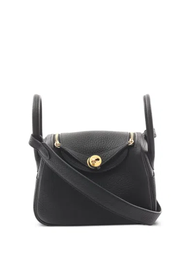 Pre-owned Hermes 2024 Mini Lindy Shoulder Bag