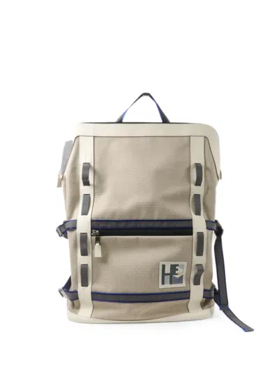 Pre-owned Hermes 2024 Off Piste Ski Backpack In Neutrals