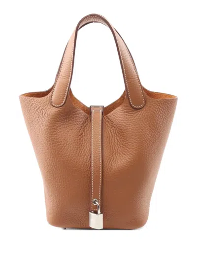 Pre-owned Hermes 2024 Picotan Lock Pm Tote Bag