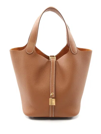 Pre-owned Hermes 2024 Picotin Lock Mm Tote Bag