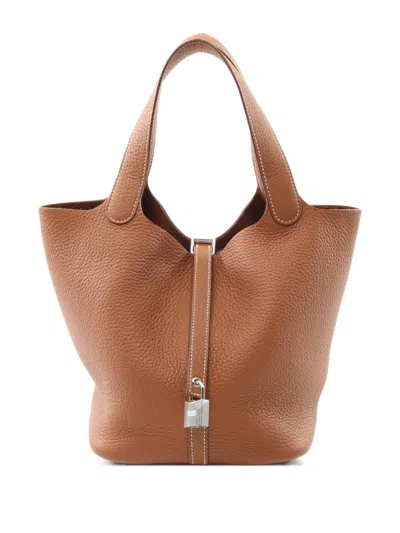 Pre-owned Hermes 2024 Picotin Lock Mm Tote Bag