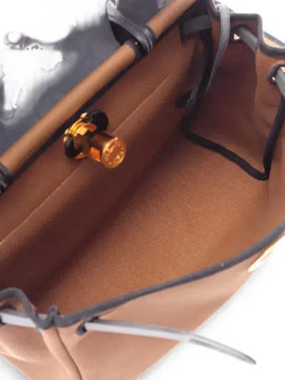 Hermes 2024 Pm Herbag Tote Bag In Brown