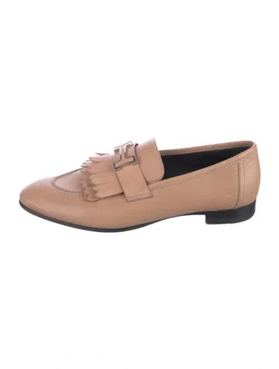 Pre-owned Hermes 2024 Royal Loafers In Neutral