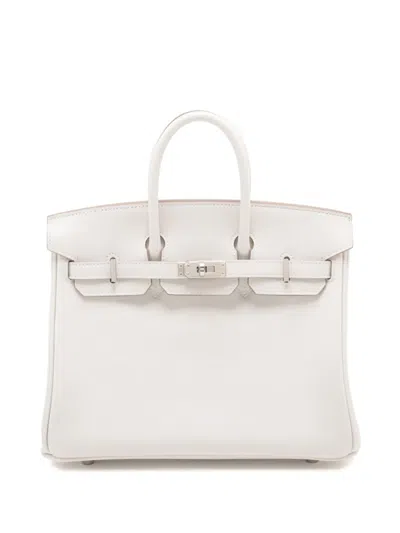 Pre-owned Hermes 2024 Swift Birkin Retourne 25 Handbag