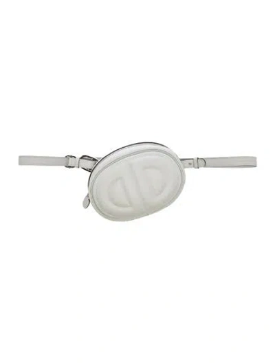 Pre-owned Hermes 2024 Swift Verso In-the-loop Belt Bag In Gray