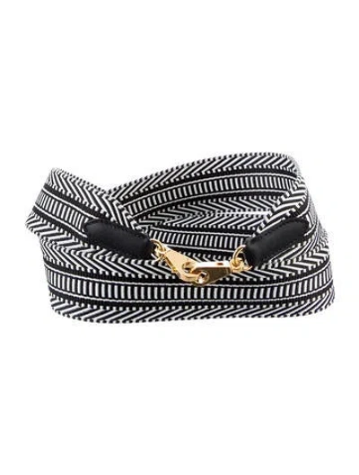 Pre-owned Hermes 2024 Toile Sangle Cavale 50 Mm Bag Strap In Multi