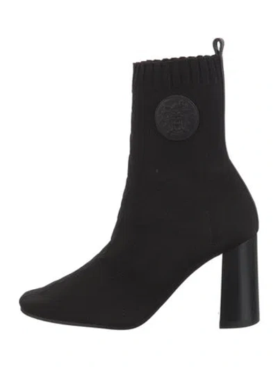 Pre-owned Hermes 2024 Volver 60 Sock Boots In Black