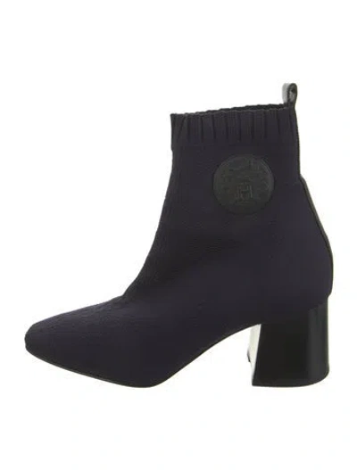 Pre-owned Hermes 2024 Vover 60 Sock Boots In Black