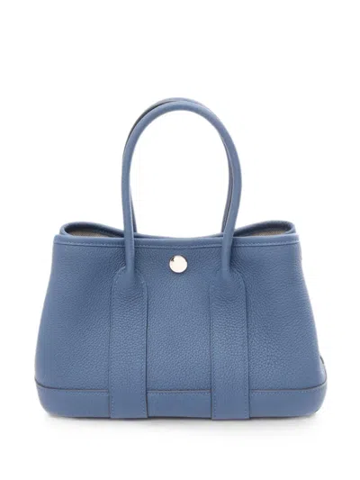 Pre-owned Hermes 2025 23 Neo Garden Handbag In ブルー