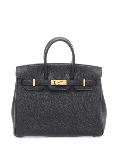 Pre-owned Hermes 2025 25 Birkin Handbag In 黑色
