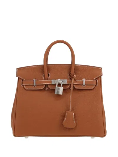 Pre-owned Hermes 2025 Birkin 25 Handbag In Brown