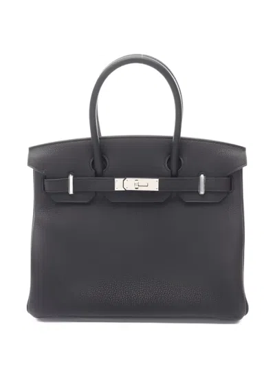 Pre-owned Hermes 2025 Birkin 30 Handbag In Black