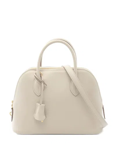 Pre-owned Hermes 2025 Bolide 1923 Handbag In Neutral