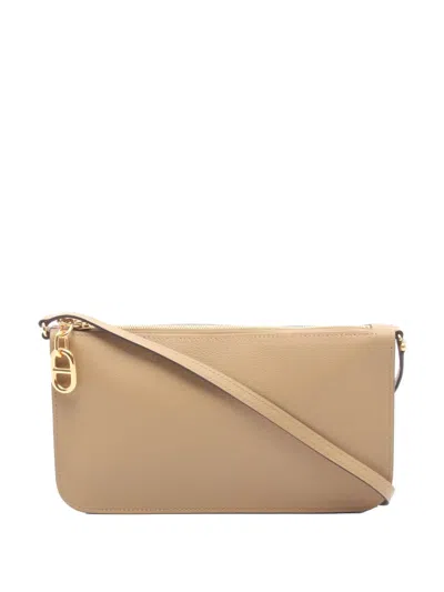 Pre-owned Hermes 2025 Evercolor Zipengo Chaine D Ancre To Go Pouch Crossbody Bag In Brown