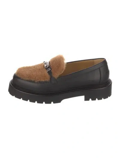 Pre-owned Hermes 2025 Icone Loafers In Black