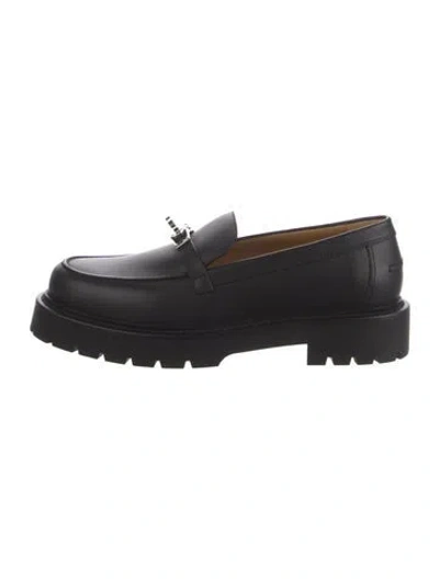 Pre-owned Hermes 2025 Icone Loafers In Black