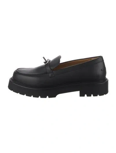 Pre-owned Hermes 2025 Icone Loafers In Black