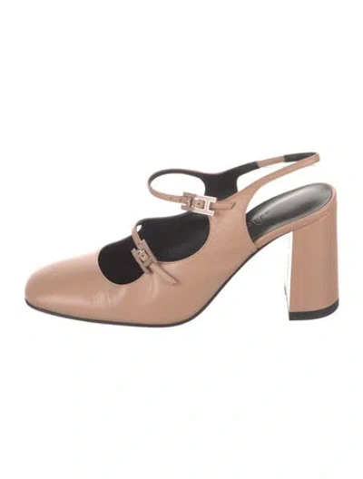 Pre-owned Hermes 2025 Jackie Pumps In Neutrals