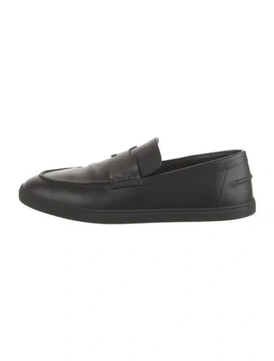 Pre-owned Hermes 2025 Job Loafers In Black