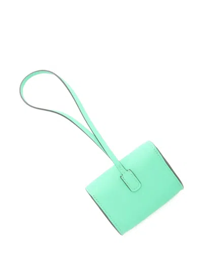 Pre-owned Hermes 2025 Kelly Festival Bag Charm In Green