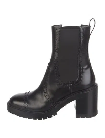 Pre-owned Hermes 2025 Lindsay 70 Boots In Black