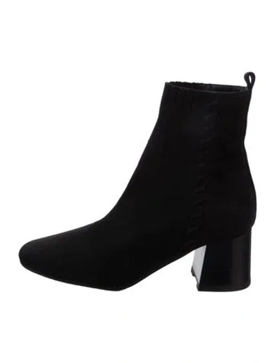 Pre-owned Hermes 2025 Louane 60 Chelsea Boots In Black