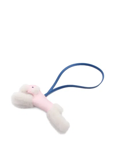 Pre-owned Hermes 2025 Paddy Bag Charm In Pink